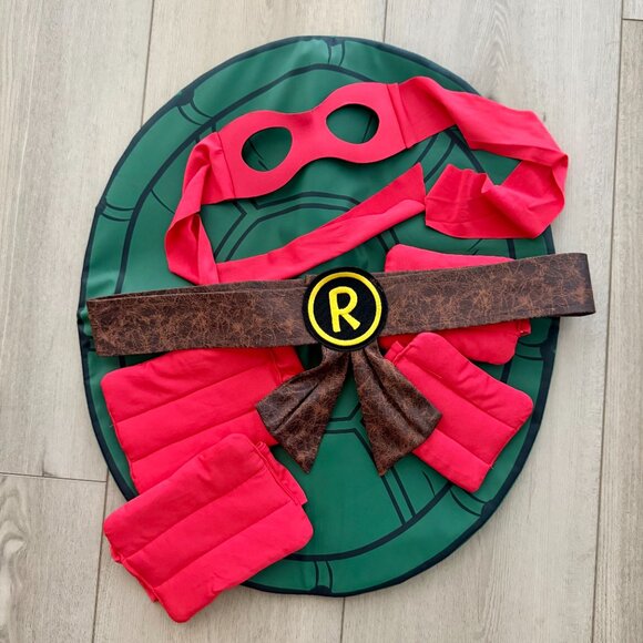 Adult Men's Teenage Mutant Ninja Turtle Raphael Costume - Picture 4 of 4